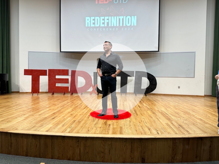Sugata speaking at TED